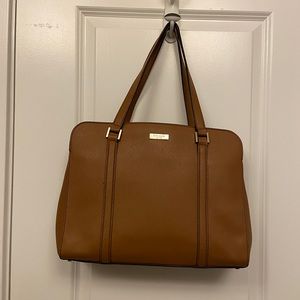 Kate Spade Newbury Lane Loren Brown Leather Bag
